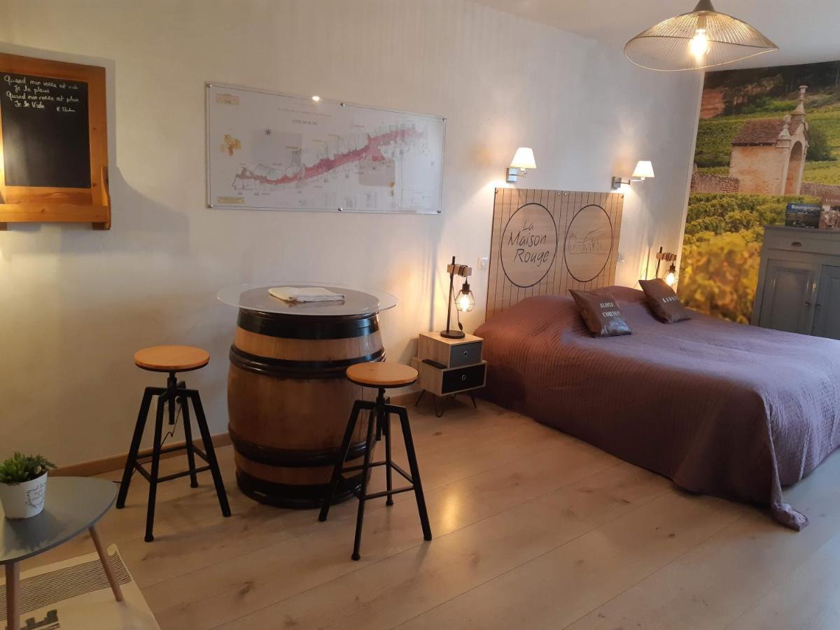 La Maison Rouge Ladoix - Proche Beaune Zewnętrze zdjęcie